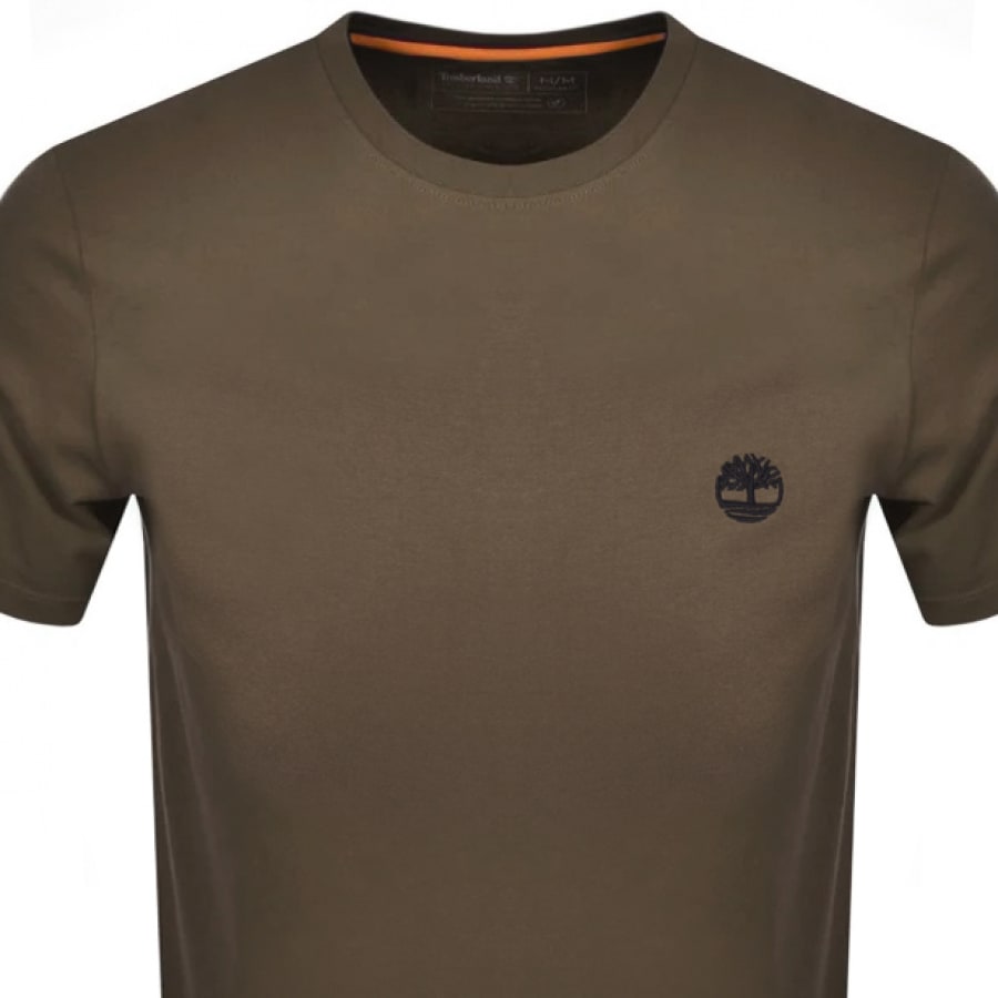 Alternative Image for ProductTimberland Dun River Logo T Shirt Khaki2